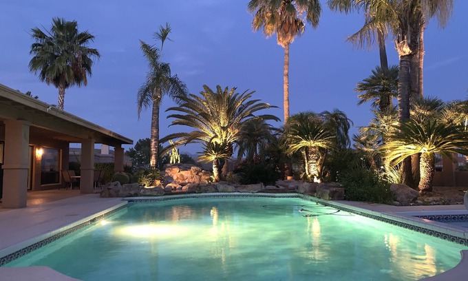 Rio Verde House | Desert Oasis on Rio Verde Golf Course with baja pool, spa & putting green