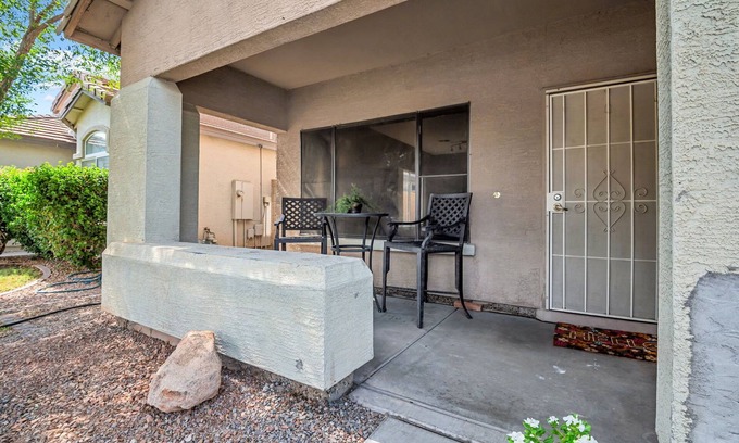 Coldwater Springs House | Desert Pool Retreat Oasis/Game Room & Fireplace