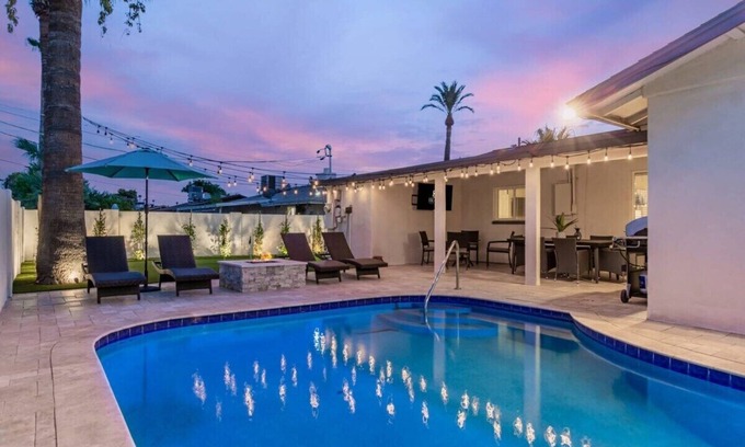Scottsdale Highlands House | Desert Sands|Heated Pool|Firepit|Old Town|Putt Grn.