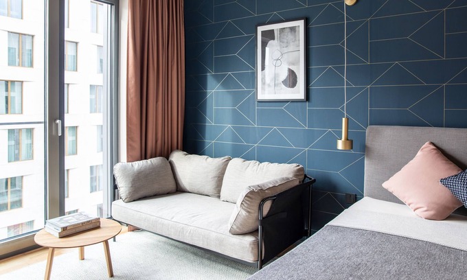 Darmstadt House | Design Serviced Apartment in Darmstadt - Zentrum, Langzeit, Dachterrasse