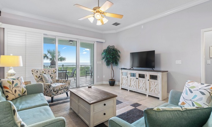 Palm Coast Condo | Designer remodeled Cinnamon Beach 722 oceanfront gem!