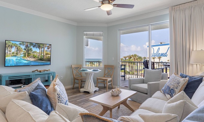 Fort Walton Beach Condo | Destin West Gulfside 308 ~ Amazing Beach View ~ Free Beach Service!