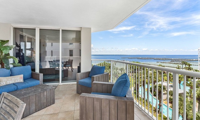 Destin Condo | Destin West Heron 609 ~ Beach Paradise ~ Overlooking the Lazy River