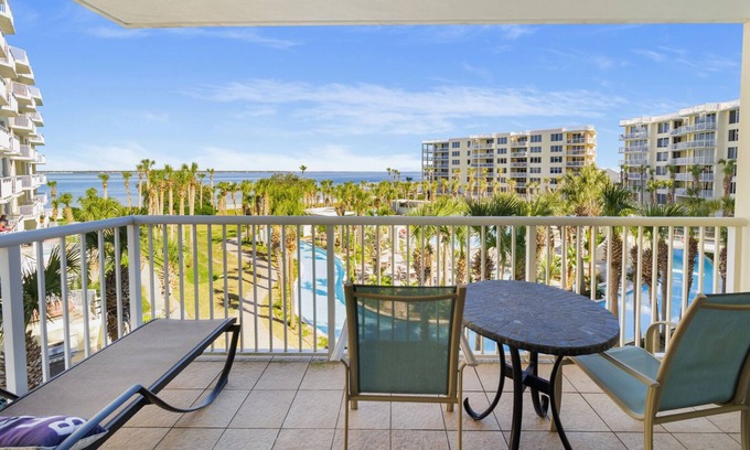 Destin Condo | Destin West Pelican 401 ~ Amazing Views ~ Lazy River ~ End Unit