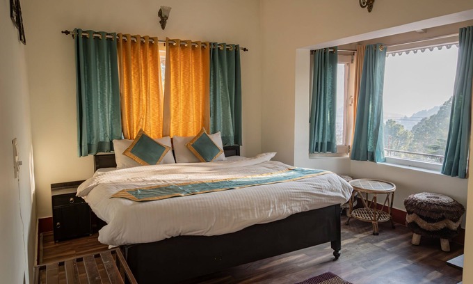 Bhagtpura Apartment | Dew Drops Homestay, on the green hills of Nainital, Uttarakhand, India.
