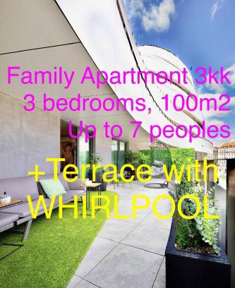 Brno-stred Apartment | DH Family and Whirlpool Apartment 3kk - Videnska 2