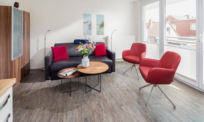 Norderney Apartment | Die Ferienwohnung Applaus Befindet Sich in der Benekestraße 6 auf Norderney im H