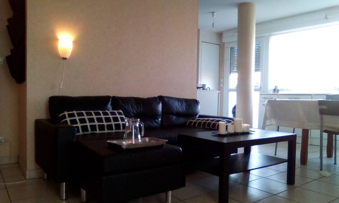 Faubourg Sud Apartment | Dijon center on the ground floor 2 bedrooms, enclosed garden, ideal for families.
