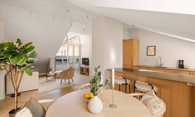 Grunerlokka Apartment | Dinbnb Apartments Grunerlokka I Penthouse Dream