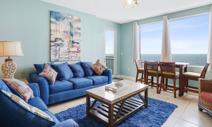 West Panama City Beach Condo | Direct Beachfront - Pools, Private Beach, Hot Tub, Fam Fav, Free Activities
