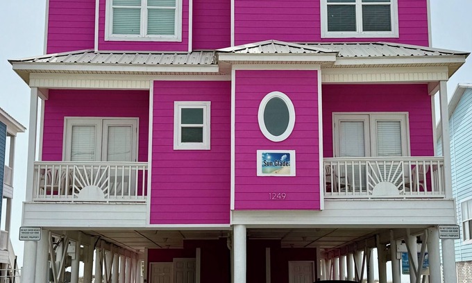 Gulf Shores House | Direct Beachfront duplex With Private Pool ~ 5 Bedroom/3 Bath ~ Sleeps 14