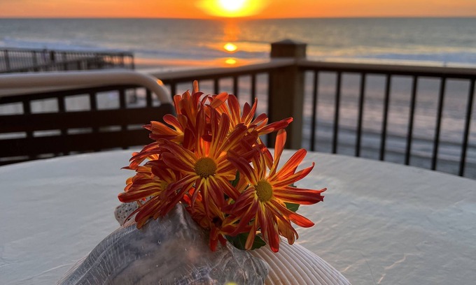 Garden City Condo | Direct Ocean Front! Beautiful Cabana End Unit GROUND FLOOR.rare find!