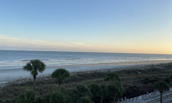 Palmetto Dunes Villa | Direct Oceanfront! Views for Miles! New Listing!