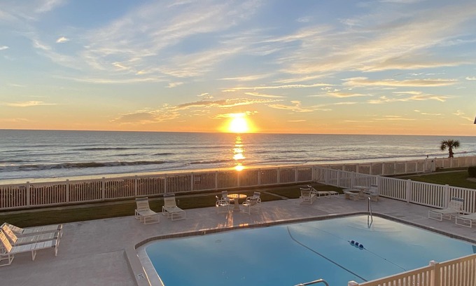 South Patrick Shores Condo | DIRECT OCEANFRONT & PRIVATE BEACH ACCESS on Satellite Beach, FL