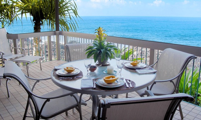 Keauhou Condo | Direct Oceanfront Condo. Kanaloa at Kona Resort. 3 pools. Central A/C.