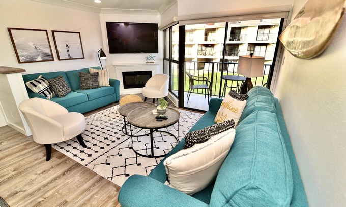Gulf Shores Condo | DIRECTLY ON THE BEACH Amazing Views Full Remodel Unit 5 Gulfside Townhomes