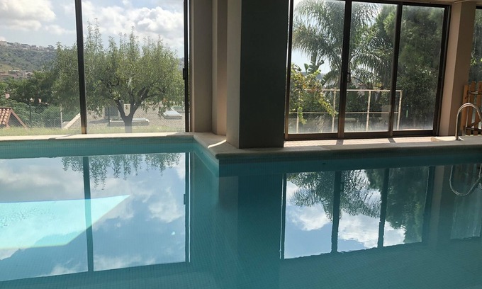 Sant Just Desvern House | Discover Barcelona- House with Indoor Heated Pool