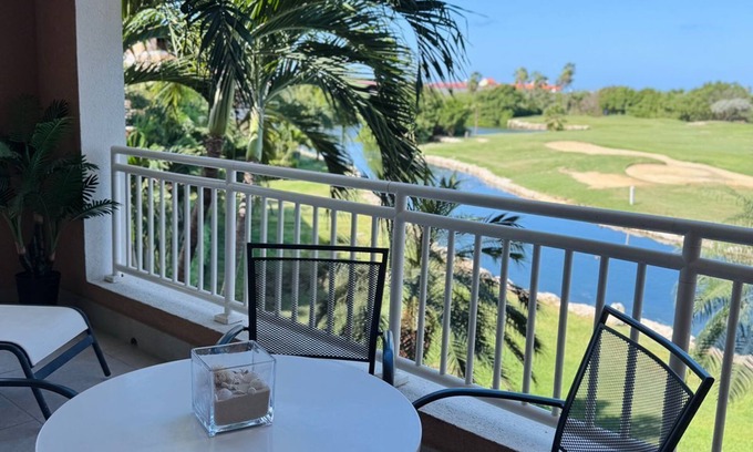 Oranjestad-West Apartment | Divi Condo 8 at Village Beach & Golf Resort