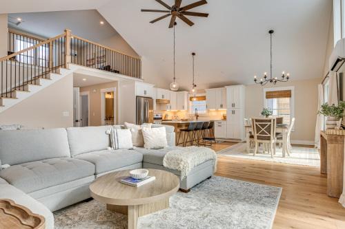 Lyman House | Dock and Game Room New Waterfront Home in Lyman!