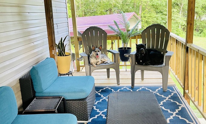 Pointblank House | Dog Friendly 🐶 2 bedroom 2 bath Vacation home near Lake Livingston