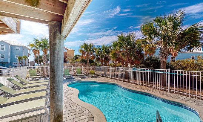 Cape San Blas House | Dog-friendly beach house with a private pool, firepit, AC, & washer/dryer