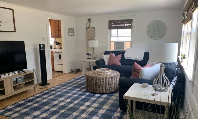 West Dennis Cottage | Dog friendly cottage walking distance to the beach!