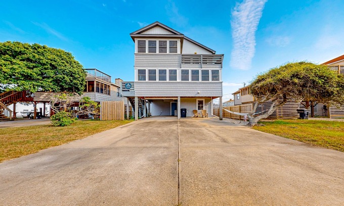 Kill Devil Hills House | Dog-friendly home near the beach with private hot tub, foosball, shuffleboard