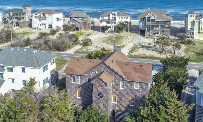 Avon House | Dog-friendly home near the beach w/ocean views, outdoor pool & private hot tub