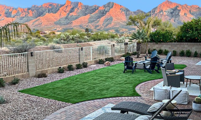 Oro Valley House | Dog-friendly home with mountain views, ample outdoor space, & washer/dryer