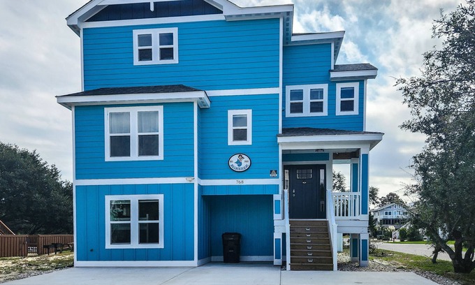 Ocean Sands House | Dog-friendly home with private saltwater pool & hot tub - walk to the beach