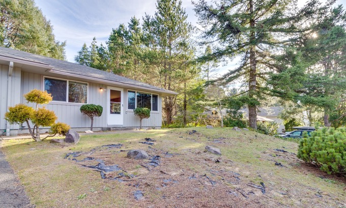 Manzanita House | Dog-Friendly Home with Golf Course Views & Beach Access (MCA #1209)