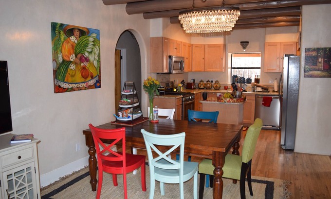 West Manhattan House | Dog Friendly House steps from the Railyard! Check VRBO #824090 for casita