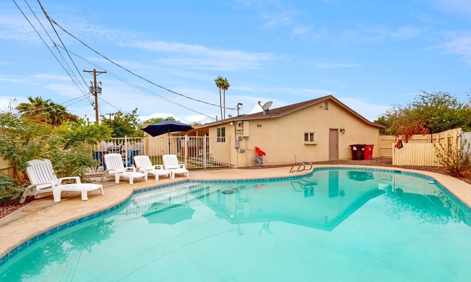 New Papago Parkway House | Dog-friendly house with pool, firepit, and gas grill - quiet neighborhood