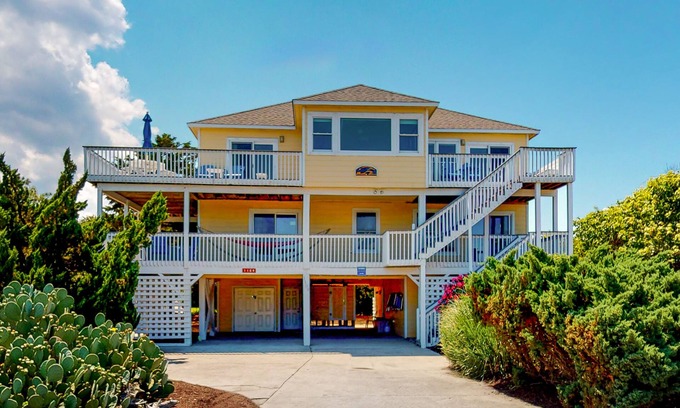 Whale Head Hill House | Dog-friendly, ocean-view home with pool, private hot tub, & fast WiFi