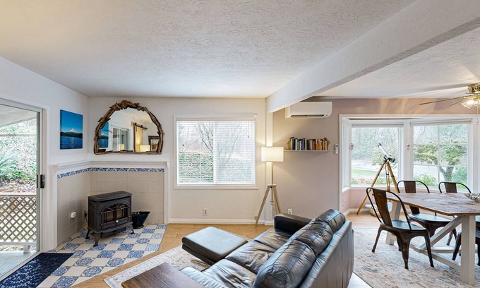 Cloverdale House | Dog-Friendly Two-Story Home near the Beach w/Free WiFi, Gas Grill, & Firepit