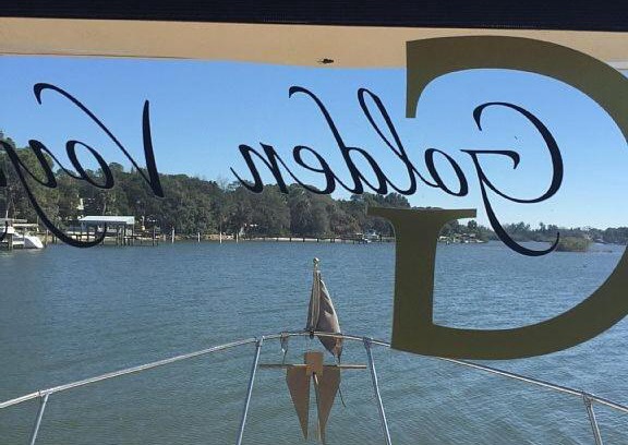 Tarpon Springs Boat Rental | Dolphin Delight 47 Foot Houseboat on the Gulf, at Dock With Gulf View in Tarpon Springs, rental of entire houseboat
