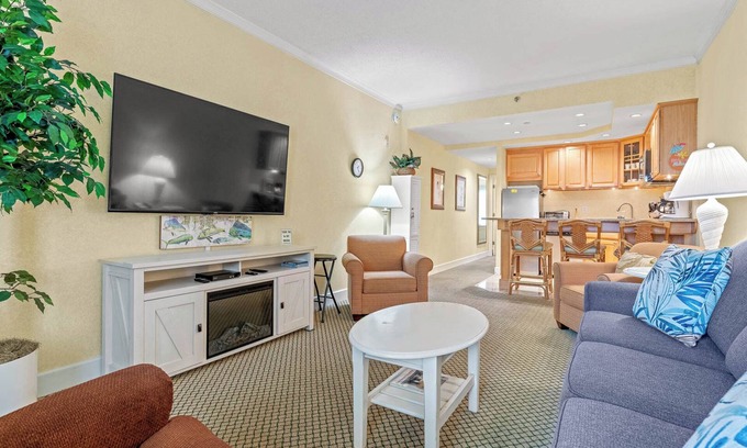 Hatteras Apartment | Dolphin's Rest at Villas of Hatteras Landing 1 Bedroom Near-Beach Condos with Pool Access!