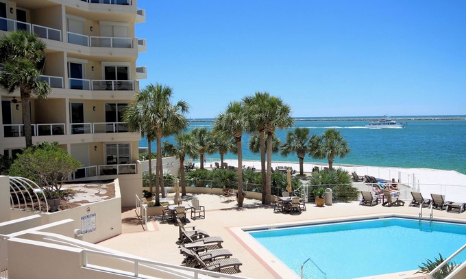 Holiday Isle Condo | Dolphin View: Home Away From Home! Best of Both Worlds - Beach and Harbor!