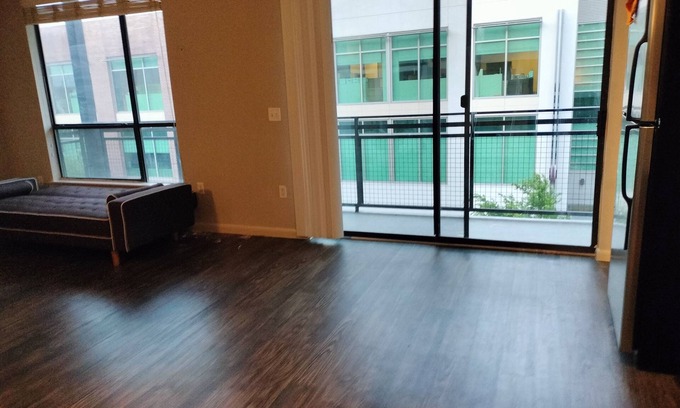 North Burnet Condo | Domain Condo Long Private Balcony