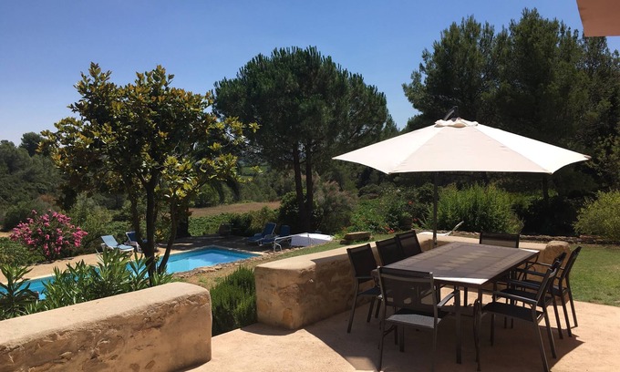 Murviel-les-Beziers House | Domaine du Ministre: charming house with peaceful pool between sea and mountains