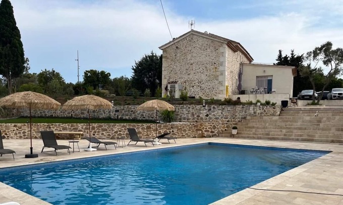 Martigues House | Domaine Provençal 2 Villas et Piscine