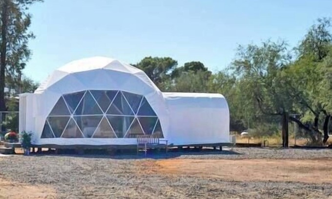Tucson House | Dome Tent Camping in Midtown Tucson | Glamping
