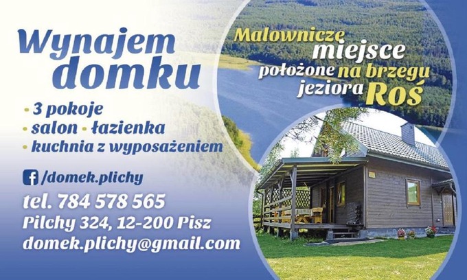 Pisz House | Domek w Pilchach na Mazurach