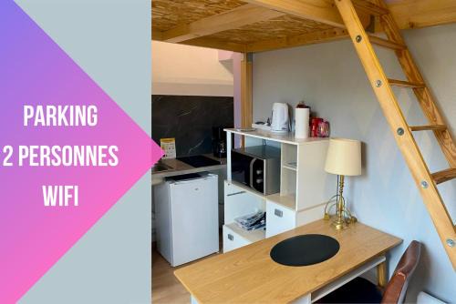 Bavay Apartment | Domus Lemaitre 3, 2 people, Wi-Fi, mezzanine bed