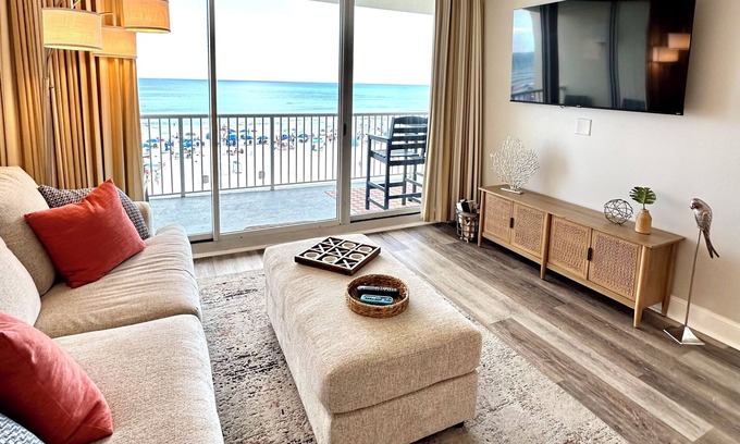Long Beach Condo | Don’t Worry, Beach Happy! 3rd Floor Beachfront Condo @ Majestic ~ Sleeps 8
