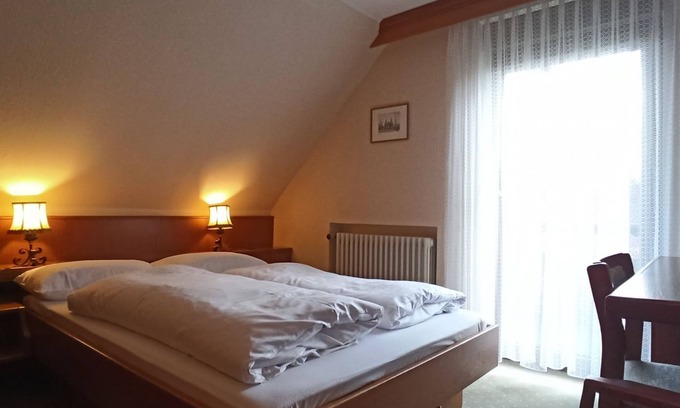 Donaueschingen Apartment | Doppelzimmer Kompakt, Retro mit Balkon, 1 Doppelbett