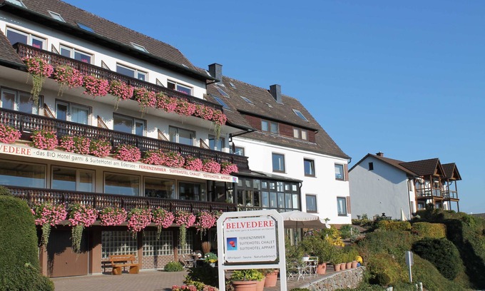 Waldeck Apartment | Double room Buschwindröschen (vacation hotel) - Belvedere-Bio-Hotel garni & Suite