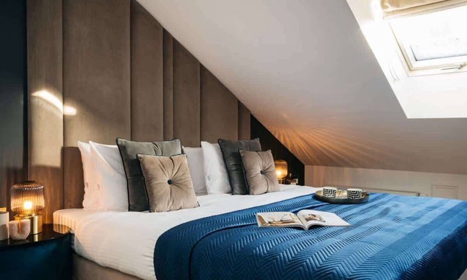 Stare Miasto Apartment | Double room with a Old Town view