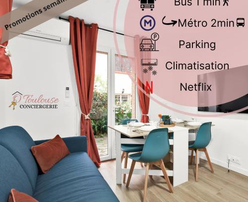 Mirail-Reynerie-Bellefontaine Apartment | Douceur d'argile
