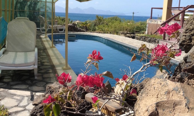 Porto Novo Cabin | Doucimar Pavilion. Located next to Porto Novo at the place called Praya de Topo